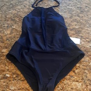 Ted Baker Mesh Panel Swimsuit NWT